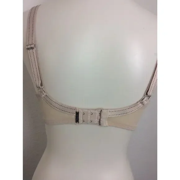 Chantelle Lingerie Bra Lace Stripe Underwire Mesh - Picture 8 of 9